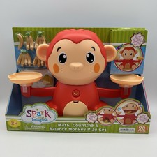 Spark Create Imagine Math, Counting  Balance Plastic Monkey Play Set