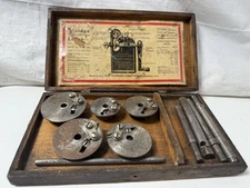 A.C. Savidge Lathe Accessories In Original Wood Box Reamer 
