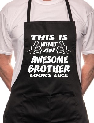 This Is What Awesome Brother BBQ Kochen lustige Neuheit Schürze
