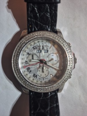 Invicta Triple Calendar Swiss Diamond Mop- Meterorite Dial Chronograph Diver