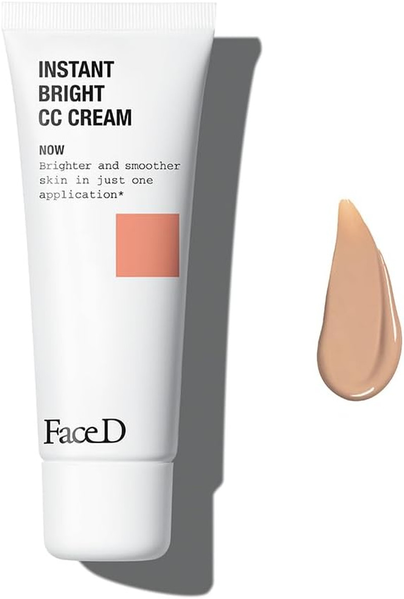 Face D - CC Cream, Crema Corretrice Del Colore Con Acido Ialuronico E SPF 20, Me