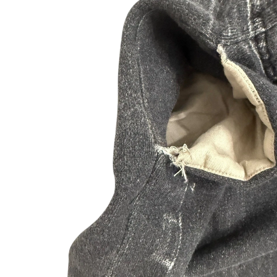 Pantalón de chándal Rag & Bone Miramar L negro estampado denim look suave elástico Foto 4 de 4