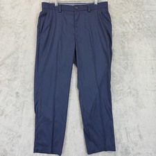 Brooks Brothers Pants Mens 33x30 Navy Performance Stretch Dress Slacks Chino