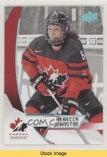 2019 Upper Deck Team Canada Juniors Blue Rebecca Johnston #40 READ 0e3