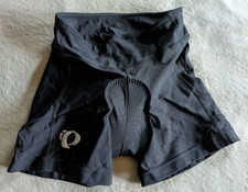 PEARL IZUMI Padded Cycling Shorts Womens S Black Stripes
