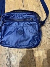 Kipling Women's Abanu Crossbody Bag Medium, Dark Blue Vgc