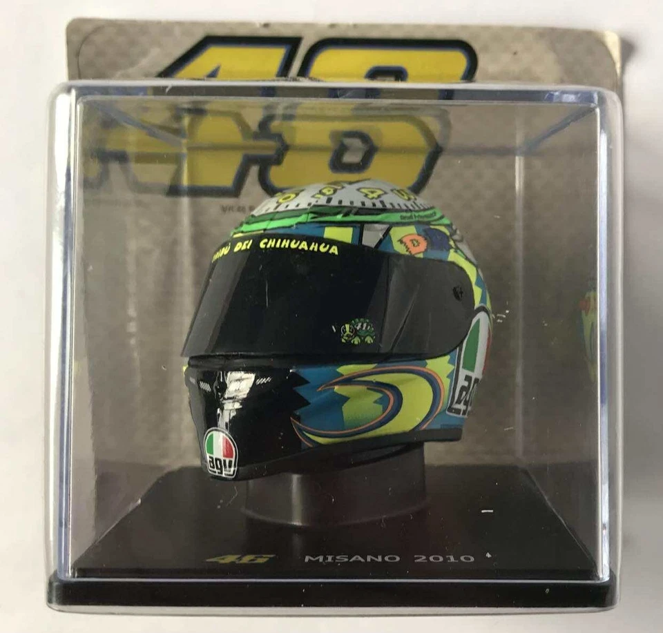 Valentino Rossi Tous Mes Casques N° 99 - San Marino 2010 - Photo 2/4