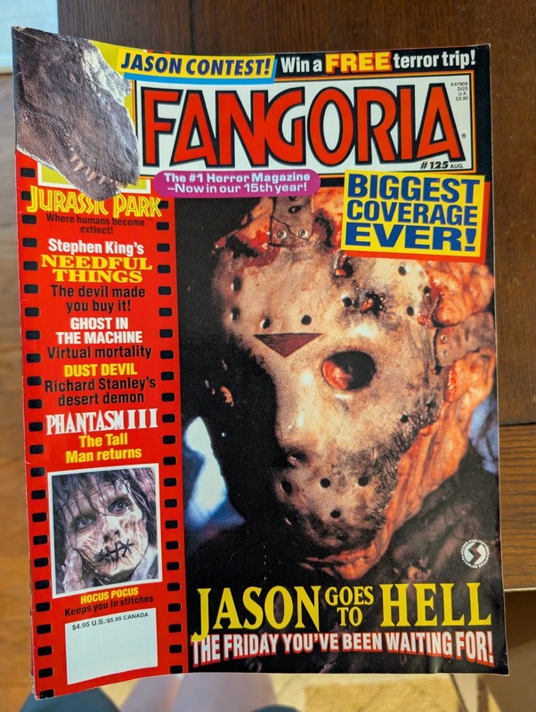 Fangoria Lot of 25 Issues Horror Magazine  Good Condition