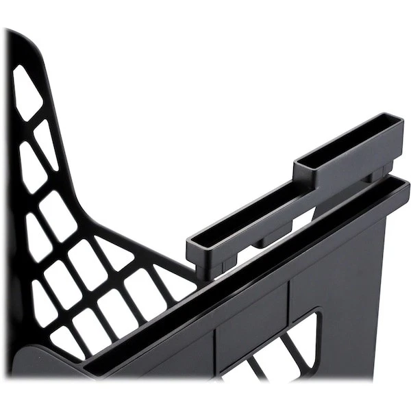 Portaarchivos Officemate 26162, Negro, Plástico, 13 1/4 in W, 12 in L, 10 3/4 in Foto 3 de 4