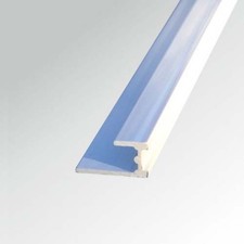 Base White Trims 10mm Shower wall panels Joiner Trims Easy To Install Trims