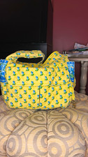 Vera Bradley Katherine Carry All quilted cros...