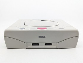 Sega Saturn White HST-3220 NTSC-J Tested w Controller + Touge King the Spirits 2