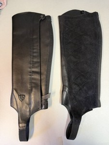 Ariat chaps zwart classic 2 maat SM calf (wade) 37, Hight (hoch) 47 cm