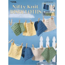 Leisure Arts Nifty Knit Dishcloths Book