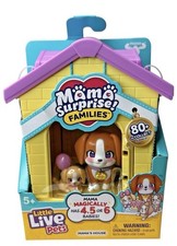 Little Live Pets Mama Surprise Beagle Doghouse Playset Interactive Toy