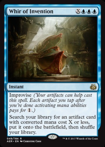 1x Whir of Invention Light Play MTG Magic - Kid Icarus -