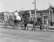 Funeral carriage China Beijing 1924 OLD PHOTO