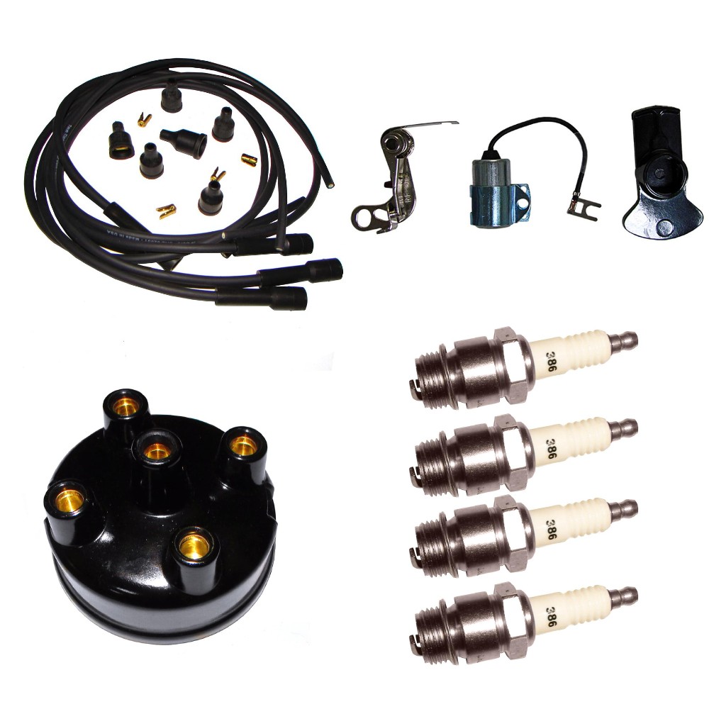 Complete Tune Up Kit with Distributor Cap Fits Case/International Harvester