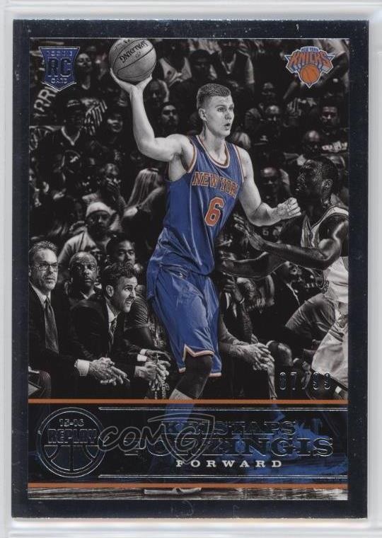 2015-16 Panini Replay 87/99 Kristaps Porzingis #54 10ug