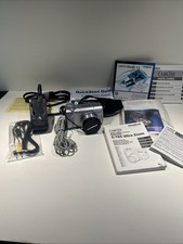 Olympus C-765 Ultra Zoom 4.0MP Digital Camera Battery Charger Combo Tested/Works