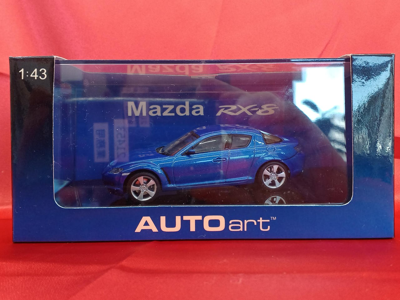 AUTOart Mazda RX-8 LHD Winning Blue 55923