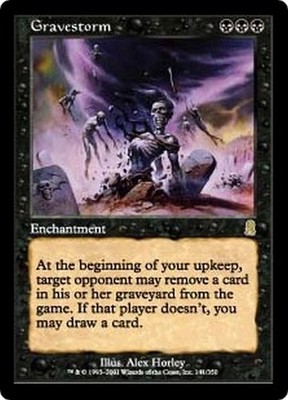 RUSH ENGLISH Odyssee - Gravestorm [EX/NM] MTG ODY