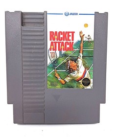Nintendo Vintage NES OEM Controller 004 RF Switch 003 & Racket Attack Game READ