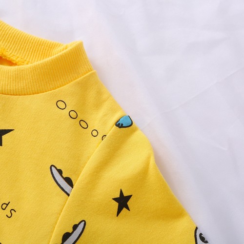 2PCS Toddler Kids Baby Boys Dinosaur Pullover Tops + Pants Outfits Clothes Set - Picture 27 of 30