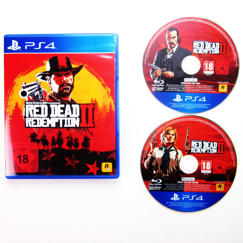 PS4 Playstation 4 Spiel Red Dead Redemption II Usk 18 in OVP - Bild 1 von 1