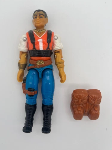 GI Joe Red Dog  v1 Action Figure Vintage 1987 Hasbro Incomplete