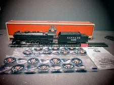 Lionel 6-18697 Santa Fe Hudson  JR 4-6-4  O.B. C-8. WITH INSTRUCTION. TESTED.