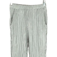 Honey  Lace womens XS stretch gray elastic waist drawstring pull on legging NWT