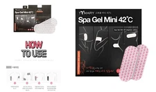 [ TTMARY ] Spa Gelpatch42℃ Slimming Gel Patch Fat Burn Diet Belly Mini 10ea SET