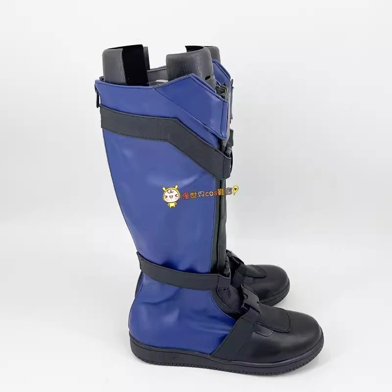 New Deadpool 3 Wolverine Cosplay Shoes High Leg PU Boots Party Halloween Costume - Image 2 of 4