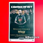 COMBICHRIST 2014 Concert Promo 11x17 Street Poster. Portland Oregon. — photo 1