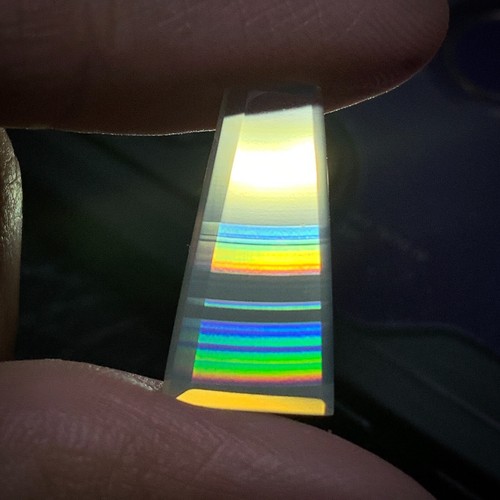 Regenbogen Iris Achat Paar Cabochon 20x10x3 mm hochwertig 6,5 ct (jeweils) - Bild 6 von 8
