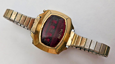 Vintage Bulova Computron Ladies LED Watch