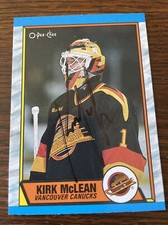 Kirk mclean Auto Rookie!!!!!