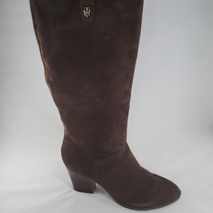 tommy hilfiger women's rosario block heel boots