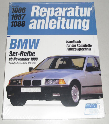 Manuel de Réparation BMW 3er E36 316i/318i Quatre Cylindres, Année 1990 - Afbeelding 1 van 1