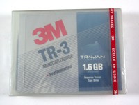 Lot Of 2 3m (imation) Tr-3 Travan 1.6 Gb Mini Cartridge Data Tapes - New/sealed Lot Of 2 3m (imation) Tr-3 Travan 1.6 Gb Mini Cartridge Data Tapes - New/sealed