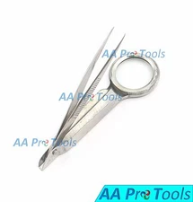 6Masnifying Glass Fine Pointed Tip Hair Removing Splinter Beading Tweezer Pinzas