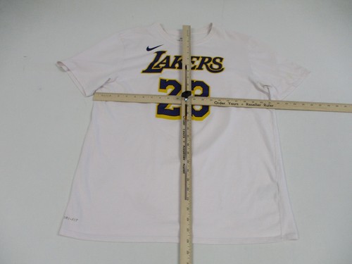 Nike Los Angeles Lakers Shirt Mens XL Pink Short Sleeve Lebron James - Picture 6 of 11