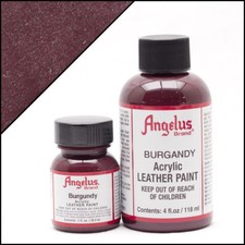 Angelus Acrylic Leather Paint for Sneakers, Shoes, Bags - 84 Colours - 1oz / 4oz