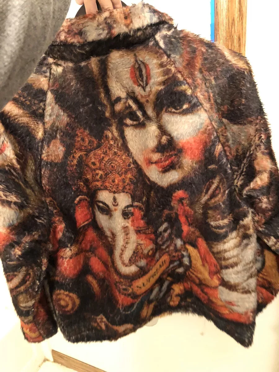 Supreme Ganesh Faux Fur Jacket In Hand Ready To Ship Size Large