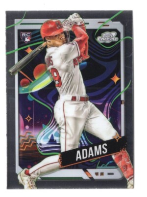 Jordyn Adams 2024 Topps Cosmic Chrome Baseball #95 Los Angeles