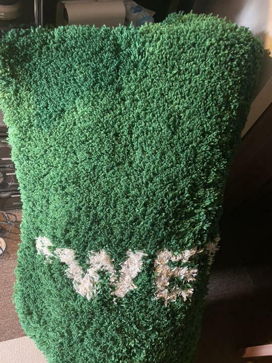 Virgil Abloh x Ikea Markerad Wet Grass Rug Green OFF White Limited Edition