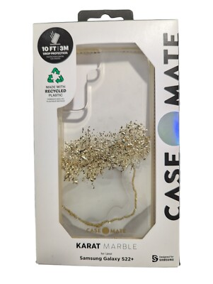Case-Mate Karat Marble Case for Samsung Galaxy S22+ (Plus) - Karat Marble W5