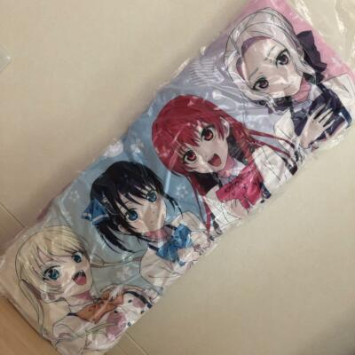 Kanojo mo Kanojo cushion Minase Nagisa Saki Hoshizaki Rika Kiryu Shino 90cm 35in