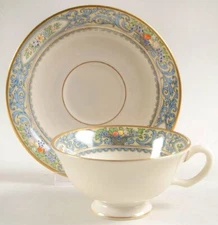 Lenox AUTUM Design Cup & Saucer Set  Stamped  Pristine Condition  1 Set
